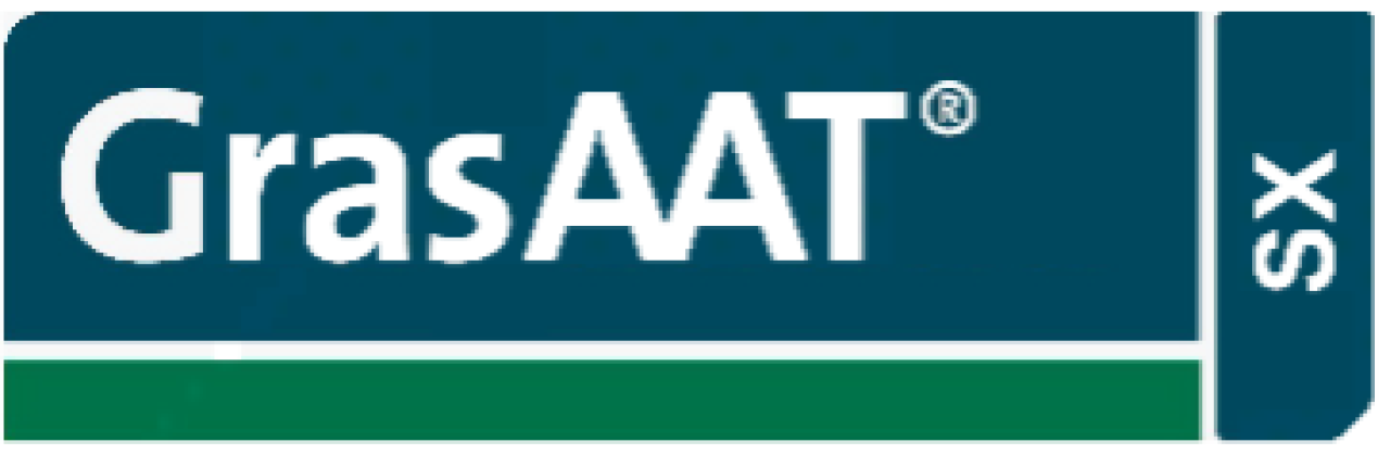 GrasAAT® SX etikett.